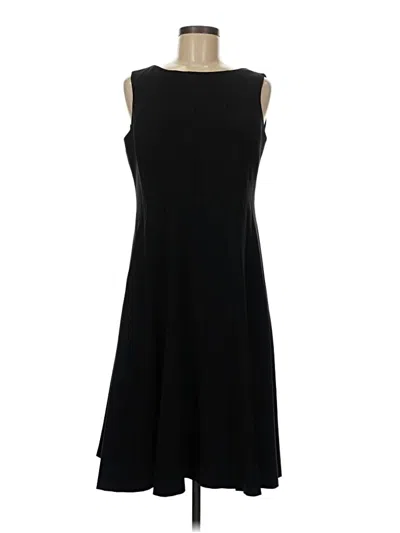 Pre-owned Black Label By Evan Picone Casual Dress In Black