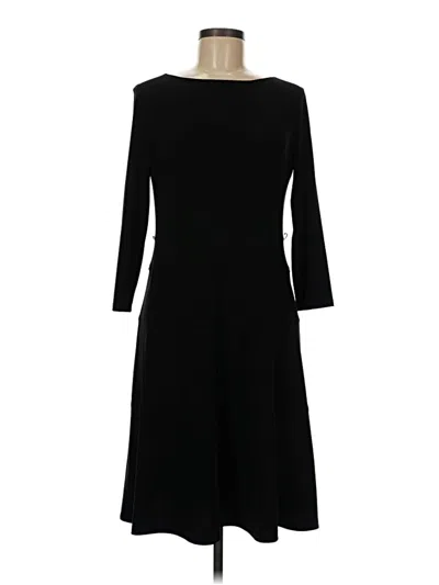 Pre-owned Black Label By Evan Picone Casual Dress In Black