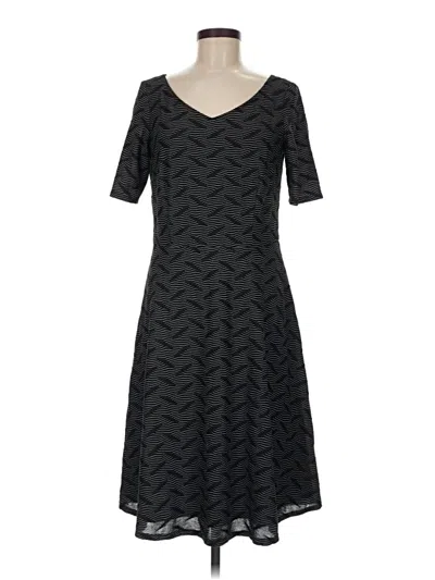 Pre-owned Black Label By Evan Picone Casual Dress In Black