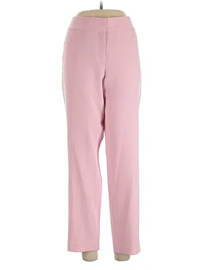 Pre-owned Black Label By Evan Picone Casual Pants In Pink