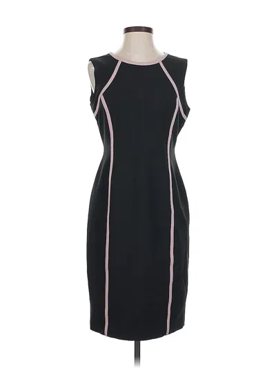 Pre-owned Black Label By Evan Picone Cocktail Dress In Black