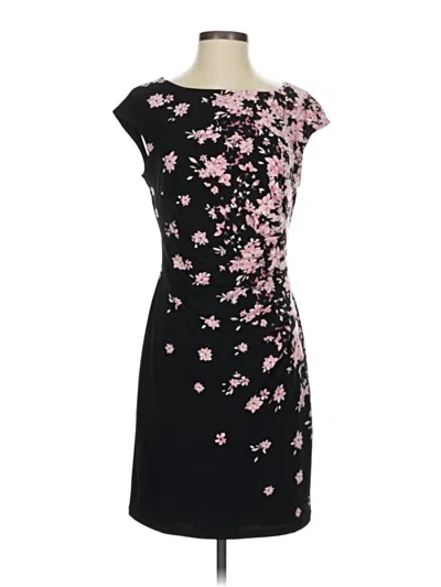 Pre-owned Black Label By Evan Picone Cocktail Dress In Black