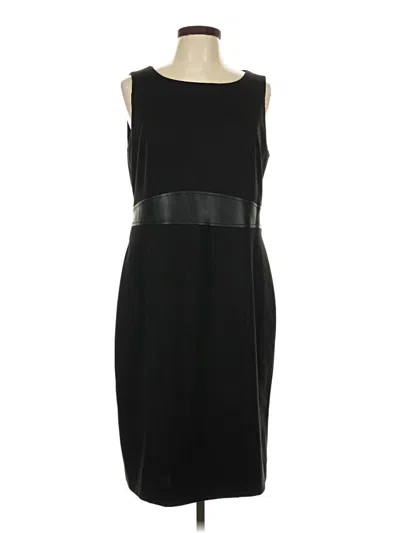Pre-owned Black Label By Evan Picone Cocktail Dress In Black