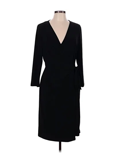 Pre-owned Black Label By Evan Picone Cocktail Dress In Black