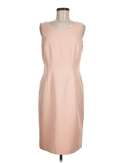 Pre-owned Black Label By Evan Picone Cocktail Dress In Orange