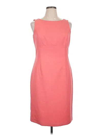 Pre-owned Black Label By Evan Picone Cocktail Dress In Pink