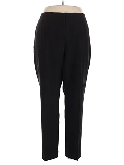 Pre-owned Black Label By Evan Picone Dress Pants In Black