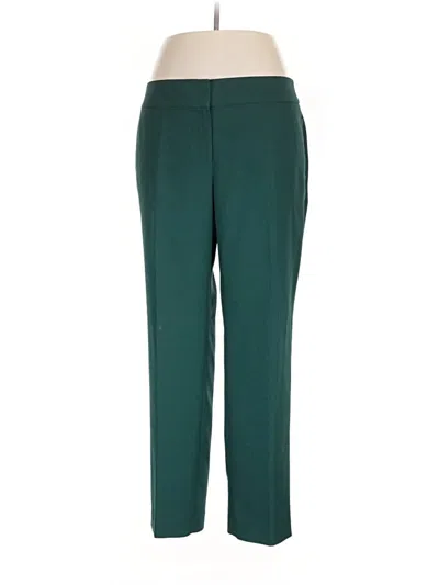 Pre-owned Black Label By Evan Picone Dress Pants In Green
