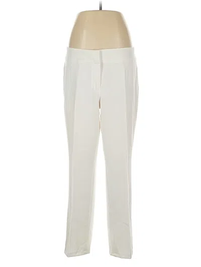 Pre-owned Black Label By Evan Picone Dress Pants In White