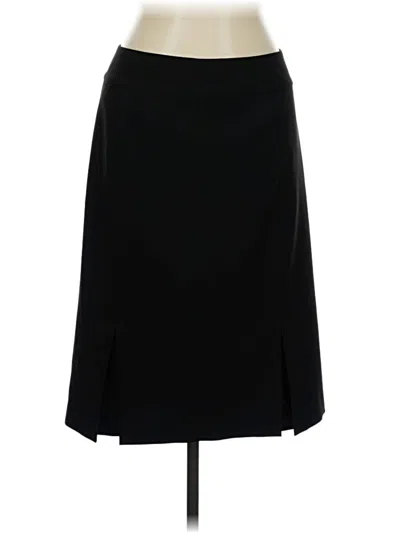 Pre-owned Black Label By Evan Picone Formal Skirt In Black