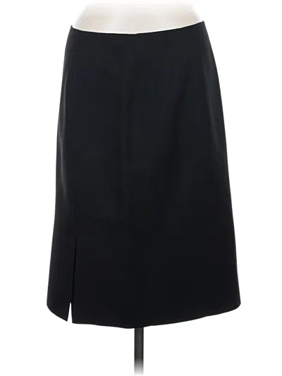 Pre-owned Black Label By Evan Picone Formal Skirt In Black