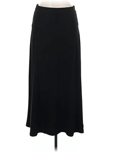 Pre-owned Black Label By Evan Picone Formal Skirt In Black