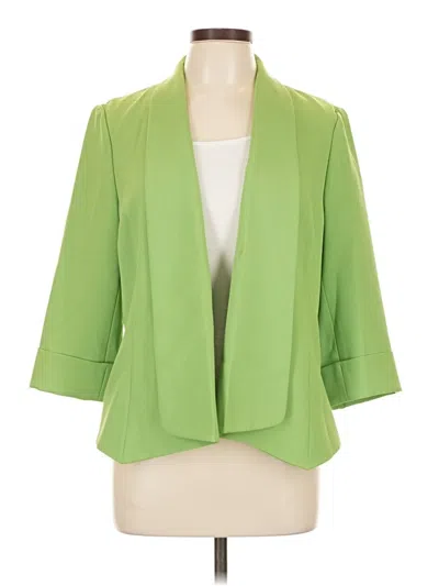 Pre-owned Black Label By Evan Picone Kimono In Green