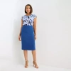 Black Label By Evan Picone Womens Suit Skirt In Blue
