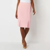 Black Label By Evan Picone Womens Suit Skirt In Pink
