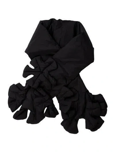 Pre-owned Black Label Scarf In Black