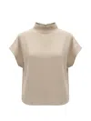 Black Label 반소매 티셔츠 In Neutral
