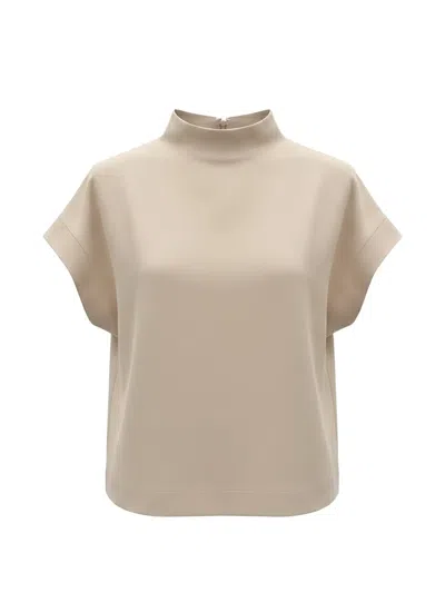 Black Label 반소매 티셔츠 In Neutral