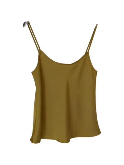 Black Label Spaghetti-strap Blouse In Green