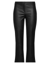 Black Label Woman Pants Black Size 12 Polyester, Polyurethane In Black