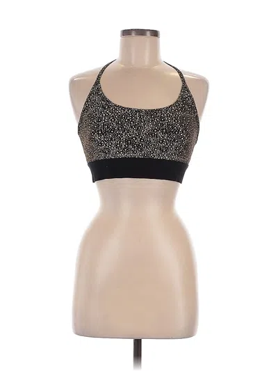 Pre-owned Black Line By Noli Tank Top Black Halter Neckline Tops