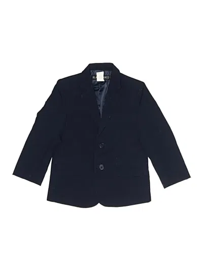 Pre-owned Black N Bianco Kids' Blazer Jacket In Blue