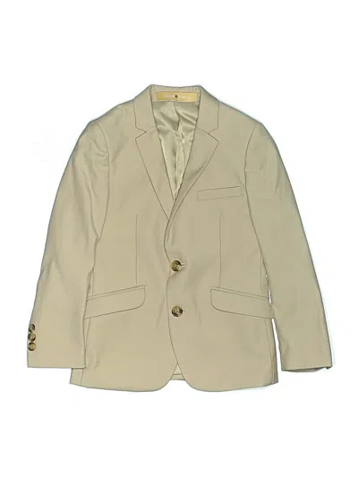 Pre-owned Black N Bianco Kids' Blazer Jacket In Brown