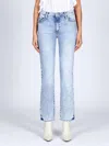 BLACK ORCHID BARDOT STRAIGHT FRAY JEAN IN BEST YOU EVER HAD