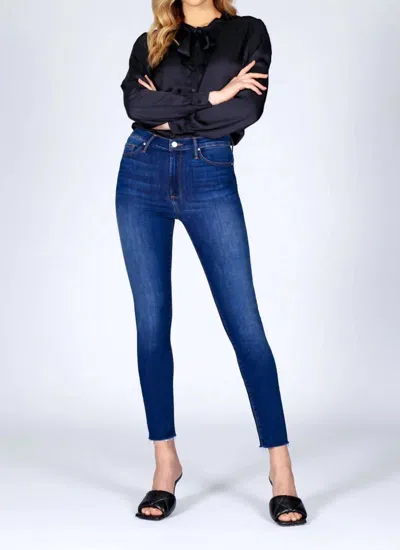 Black Orchid Carmen High Rise Ankle Jean In Better This Way In Blue