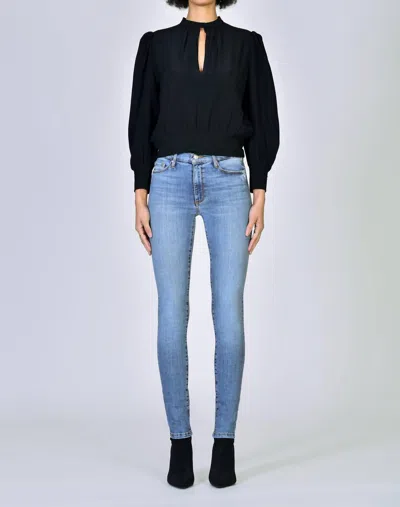 Black Orchid Gisele High Rise Skinny Jean In Broken Wings In Multi