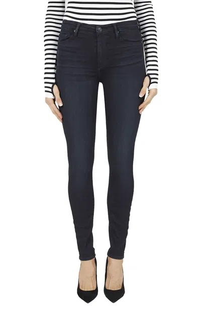 Black Orchid Gisele High Rise Super Skinny Denim In Black In Grey