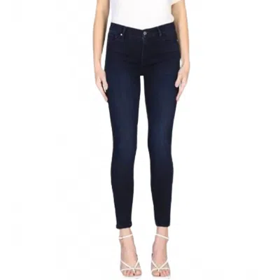 Black Orchid Gisele High Rise Super Skinny Jeans In Party Monster In Blue
