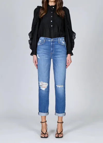 Black Orchid Harper Skinny Boyfriend Jeans In More Than Friends In Blue
