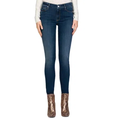 Black Orchid Jude Mid Rise Skinny Jeans In Forget Me Not In Blue