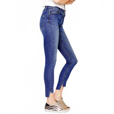 Black Orchid Miranda Off Step Jeans In Mah In Blue