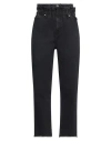 Black Orchid Woman Jeans Black Size 30 Cotton, Elastane In Black