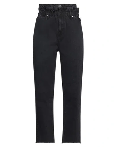 Black Orchid Woman Jeans Black Size 30 Cotton, Elastane