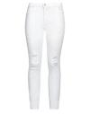Black Orchid Woman Jeans White Size 31 Cotton, Elastomultiester, Elastane In White