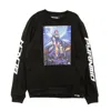 Black Pyramid Space Hunter Black Men's Lightweight Crewneck Sweatshirt In Multi
