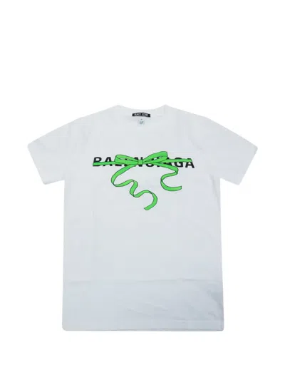 Black Score Bow-print T-shirt In Red