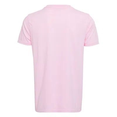 Black Score Carousel Horse Print T-shirt In Pink