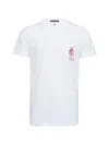 Black Score Yolo T-shirt In White