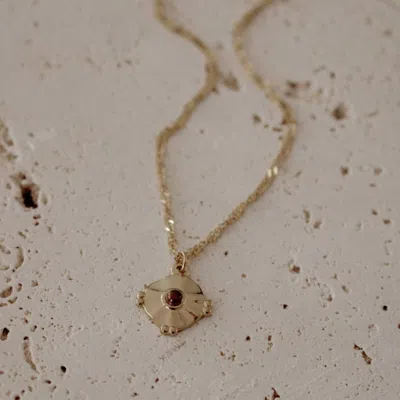 Black Sheep Jewellery Women's Nova Necklace In Gold