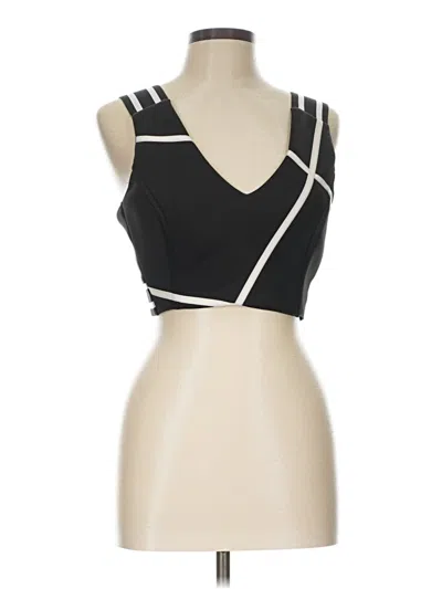 Pre-owned Black Sports Bra In