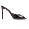 Black Suede Studio Alessia Croc In Black