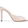 Black Suede Studio Alessia Mule In Neutral