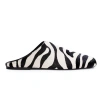 Black Suede Studio Arie Ponyhair Slipper