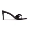 Black Suede Studio Aura 70 Mule