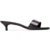 Black Suede Studio Avery 35 Sandal