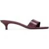 Black Suede Studio Avery 35 Sandal
